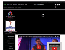 Tablet Screenshot of delhiinternationalfilmfestival.com